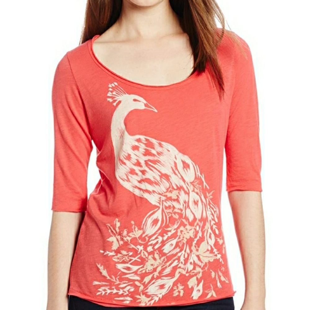 Lucky Brand 3/4 Tee peacock